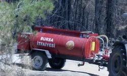 Bursa Büyükşehir'in tankerleri orman yangınlarına müdahalede kilit rol oynuyor