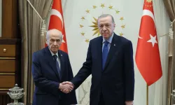 Cumhurbaşkanı Erdoğan, Bahçeli'yi Külliye’de kabul etti