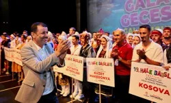 Denizli'de Halk Dansları Festivali barışın ve kardeşliğin sembolü oldu