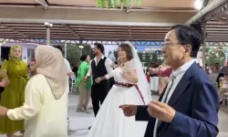 Düzce'ye japon gelin geldi