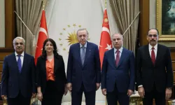 Erdoğan, DEM Parti Heyetini Külliye’de kabul etti