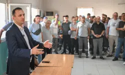 İzmir Bornova'da emekçilere anlamlı ziyaret