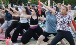 İzmitliler yoga etkinliğinde buluştu