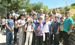 Malatya'da öğrencilerin “Yaz Seninle Güzel” programı keyfi