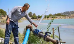 Mersin’de sulama borusu desteğiyle çiftçiye can suyu