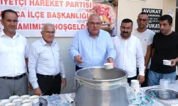 MHP Kumluca’dan aşure ikramı ve birlik mesajı 