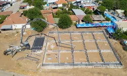 Milas Derince'de çok amaçlı sosyal alana temel