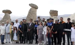 Nevşehir Ürgüp’te klasik otomobil rüzgarı esti