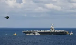 ABD'nin en büyük uçak gemisi "USS Gerald R. Ford" Kızıldeniz'de