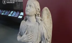 22 yıl sonra gelen iade... 'Melek Heykeli' yerine döndü