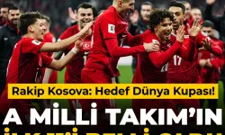 A Milli Takım'ın Kosova maçı ilk 11'i belli oldu: Hedef Dünya Kupası!
