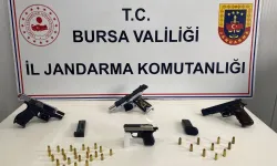 Bursa İnegöl'de ruhsatsız silah operasyonu