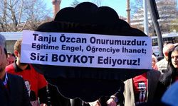 Tanju Özcan protestosu