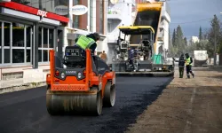 İzmir Bornova'da yol seferberliği