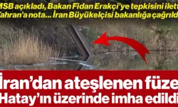 MSB: İran'dan Ateşlenen ve Türk Hava Sahasına Giren Balistik Mühimmat İmha Edildi