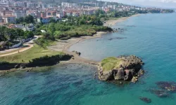 Ordu'da Ünye'de tarihi ada turizme kazandırılıyor