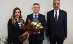 Artvin'de Vali Ergün'den İl Özel İdaresi'ne 'hayırlı olsun' ziyareti