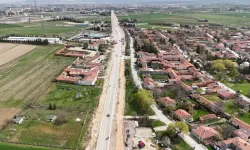 Eskişehir'de yollar genişliyor sürücülerin yüzü gülüyor