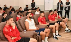 Kayserispor'a moral ziyareti