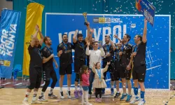 Kurumlararası filenin şampiyonu Konya Barosu