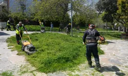 Maltepe'nin parklarında yaz hazırlığı