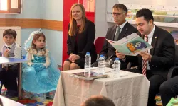 'Okuyan Şehir Ağrı' projesinde anaokulunda masal okudular
