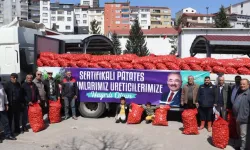 Ordu'da 6 ilçede 45 ton tohumluk patates dağıttı