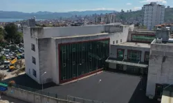 Ordu'da Fatsa Devlet Hastanesi önü sıcak asfaltla yenileniyor