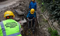 Sakarya'da altyapı çalışmaları hız kesmeden sürüyor