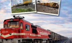 Suriye sınırındaki demiryolu hatları yeniden hizmete açıldı