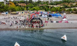 Antalya'da 21 ülkeden 750 sporcu kulaç attı