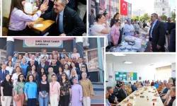 Antalya'da Bakan Tekin'den okul ziyareti