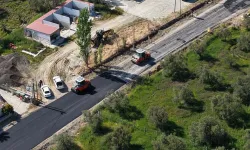Balıkesir'de Karaağaç-Artur Yolu yaz sezonuna hazırlanıyor