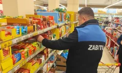 Bursa İnegöl'de zabıta ekiplerinden bakkal ve marketlere denetim