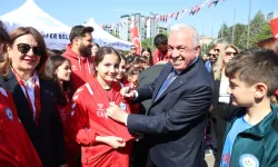 Bursa Nilüfer'de 19 Mayıs'a coşkulu karşılama