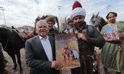 'Erciyes'in Gölgesinde Geleneksel Atlı Spor Gösterisi'ne büyük ilgi