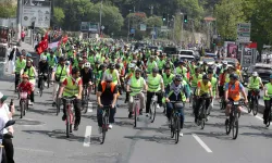 Gazze için pedal çevirdiler
