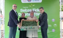 Gebzeli çiftçiye 500 bin sebze fidesi desteği