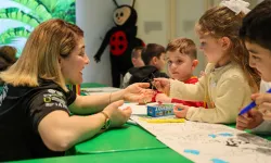 Konya Tropikal Kelebek Bahçesi'nde eğlenceli etkinlikler