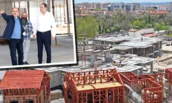 Konya'da Mevlevi Dergahı inşaatı hızla sürüyor