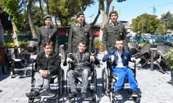 Mehmetçikten anlamlı destek