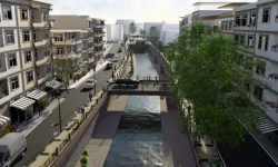 Ordu Altınordu'da Bülbül Deresi çevresi yenileniyor