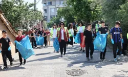 Bursa Nilüfer'de 'Çevreci Eller' Gölyazı'da iş başında