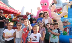 Eskişehir'de 'Köyümüzde Şenlik Var' Sarıcakaya'da çocuklarla buluştu