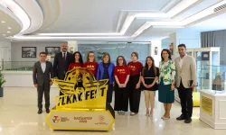 Gaziantep'in gururu öğrenciler başkanla buluştu