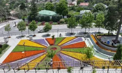 Konya çiçekleriyle göz kamaştırıyor