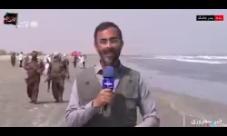 İran da halk ellerde silah sahilde devriye atıyorlar