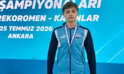 Ağrılı sporcu Miraç güreşte Türkiye üçüncüsü oldu