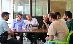 Bursa Yıldırım'da Başkan Oktay Yılmaz esnafla buluştu