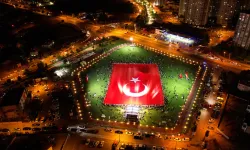 En büyük bayrak Kayseri Talas'ta dalgalanacak